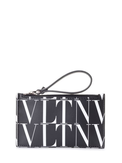 VLTN TIMES CARDHOLDER WITH ZIP VALENTINO GARAVANI | WY2P0540GTC0NI